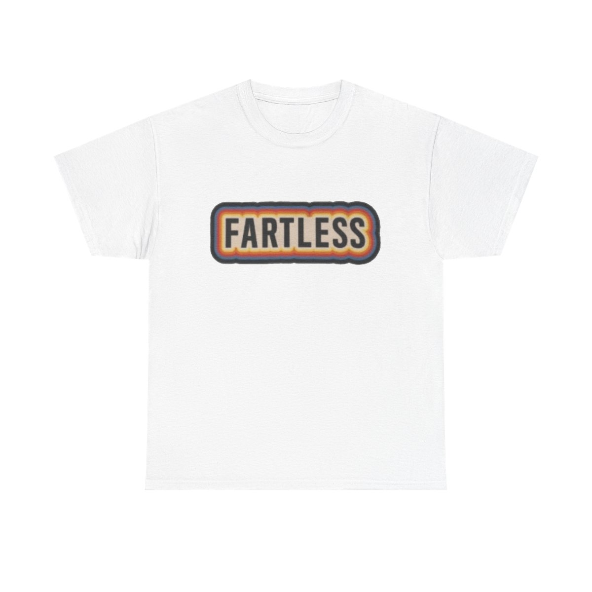 Fartless Tee | Retro Badge Text Shirt SmartLess