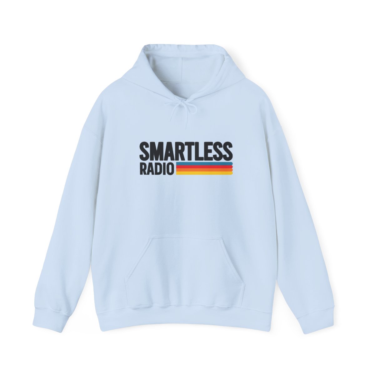 Smartless Radio logo Hoodie | Retro Stripe Podcast Merch SmartLess - alternate angle 5, merchandise