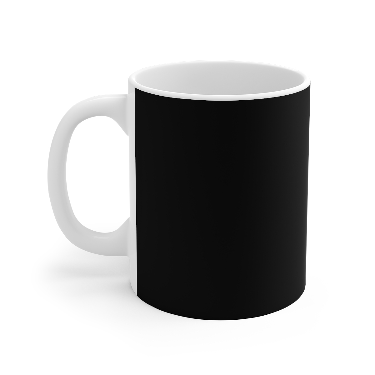 Smarter Retro Rainbow Stripes Mug | Vintage Script Coffee Cup SmartLess - alternate angle 2, merchandise